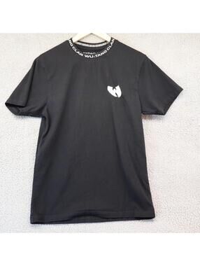 Wu-Tang Clan Shirt Medium Logo Embroidered SS Cotton Medium